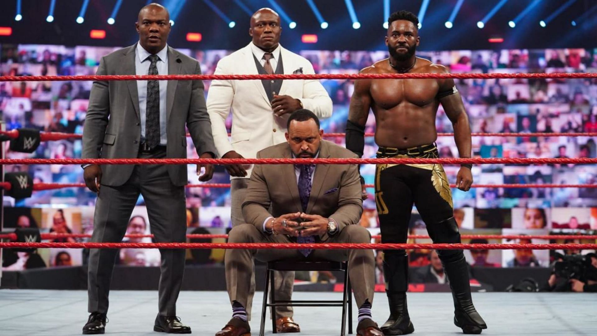 The Hurt Business was a dominant faction on Monday Night RAW