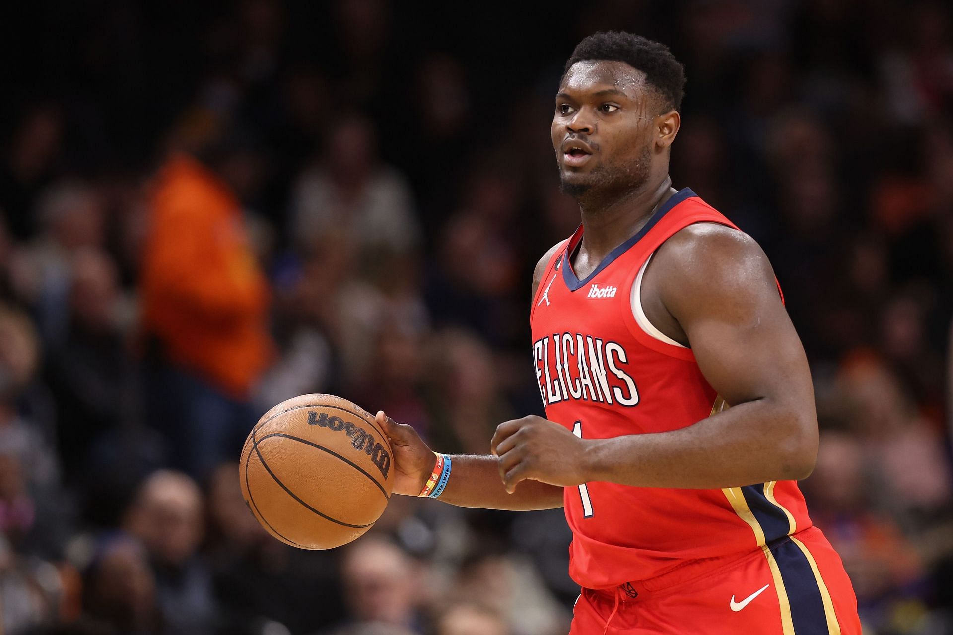 Zion Williamson of the New Orleans Pelicans.