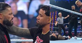WWE Smackdown में Roman Reigns ने अपने दुश्मन भाई के ऊपर स्पीयर से ढाया कहर, Solo Sikoa के साथ मिलकर लिया बेइज्जती का बदला