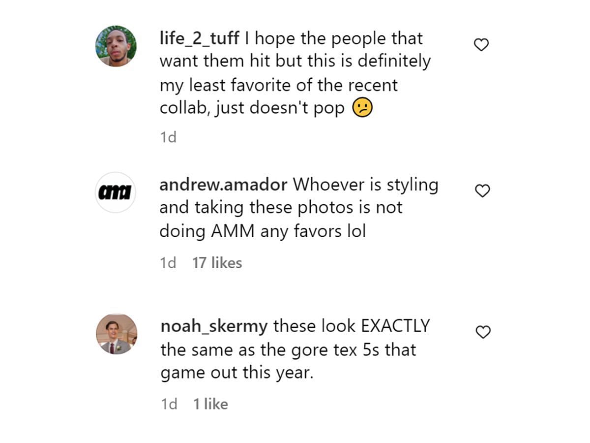 Fan comments (Image via Instagram)