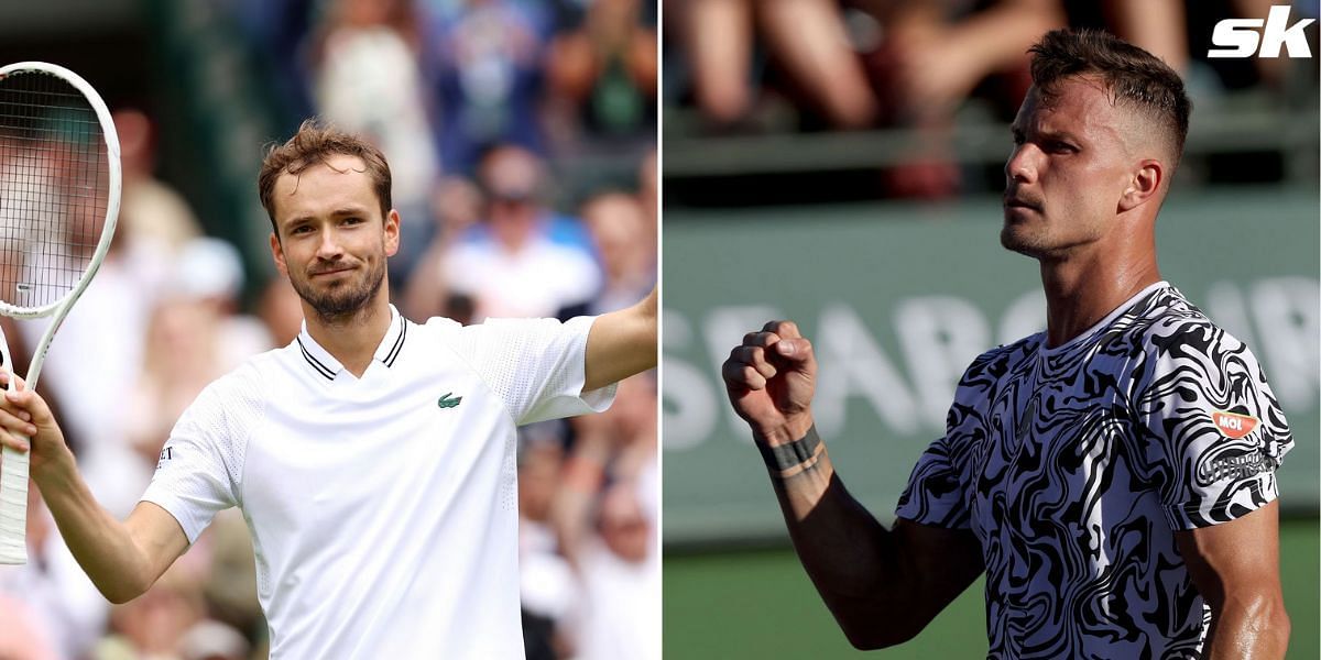 Daniil Medvedev vs Marton Fucsovics is one of the third-round matches at the 2023 Wimbledon.