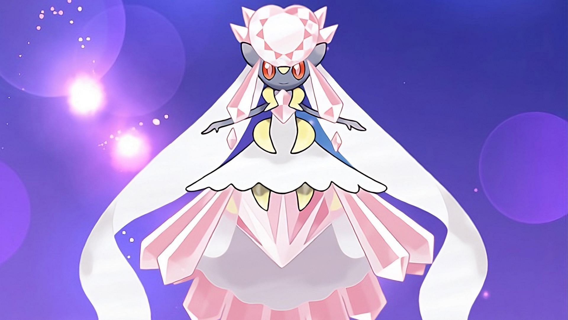 Mega Diancie is a Rock/Fairy-type Mythical Pokemon originating from Generation VI.