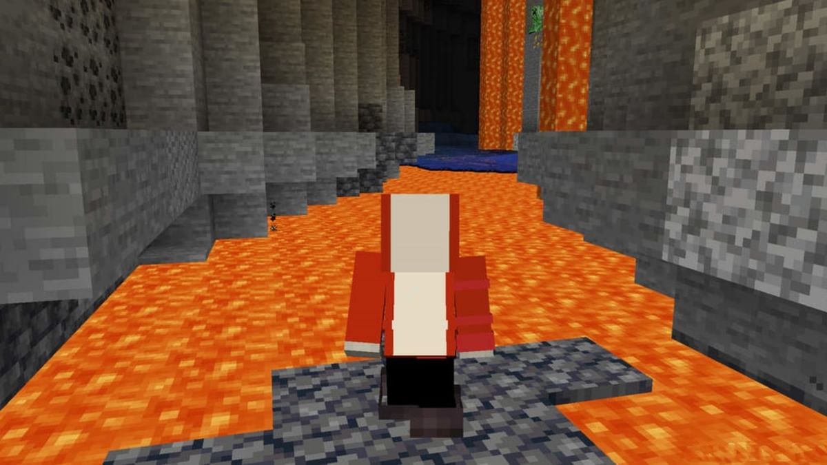 How to walk on lava in Minecraft?
