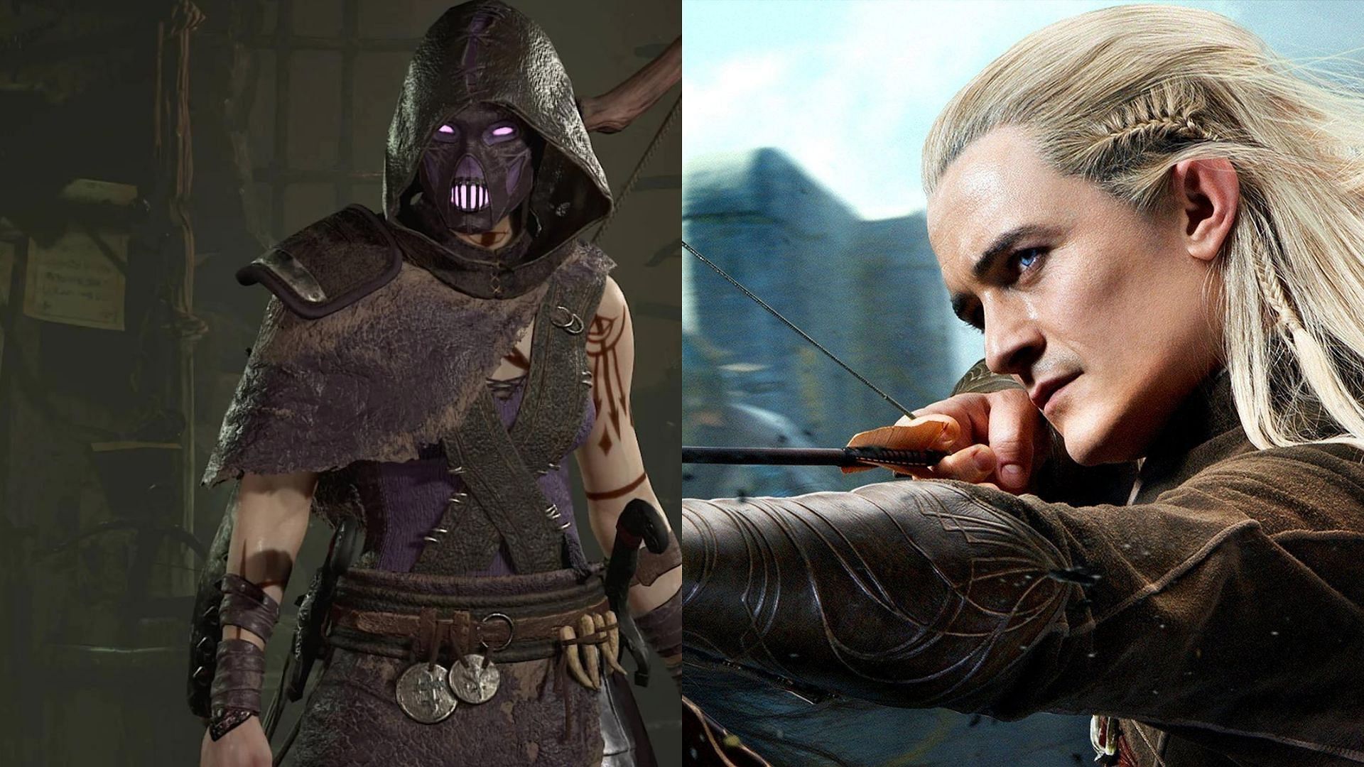 The Rogue and Legolas Side by Side (Images via Blizzard and Embracer)