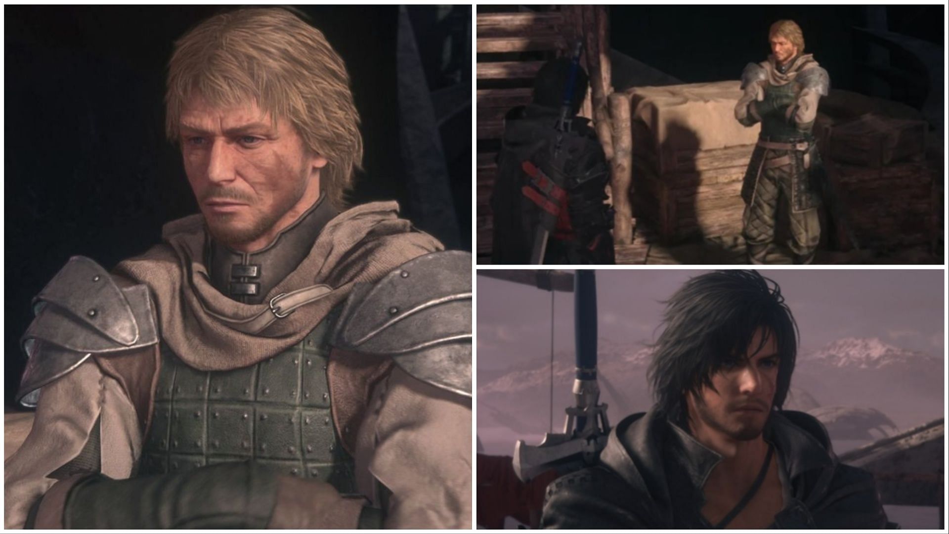 Chit chatting with the Cursebreaker. (Credits: Square Enix)