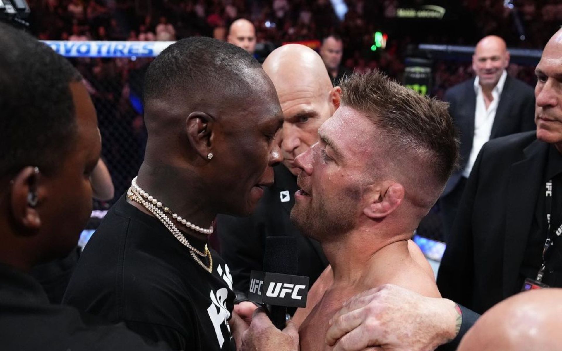 Israel Adesanya labeled 'a clown' for N-word tirade at Dricus Du Plessis - "Conduct yourself like a champion"