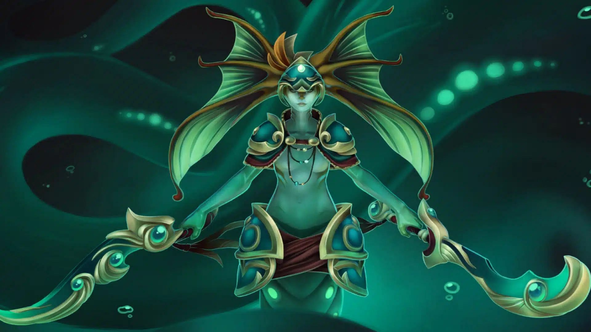 Naga Siren is one of the best counter-initiators in Dota 2 (Image via Valve)