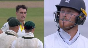[Watch] Pat Cummins gets crucial breakthrough as Ben Stokes plays it on to the stumps in 4th Ashes Test