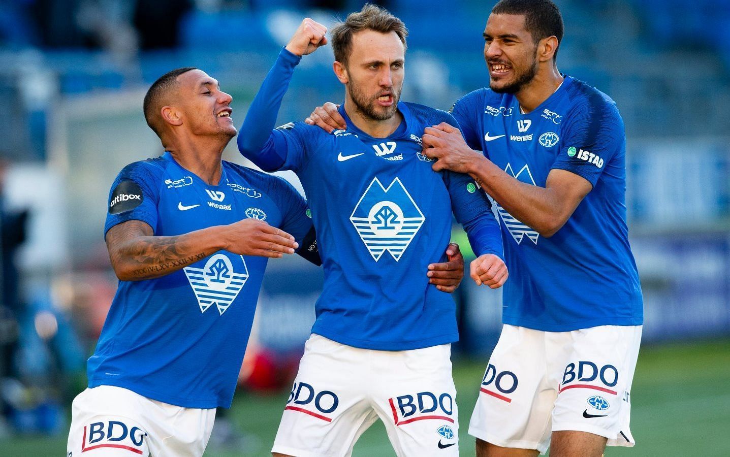 Molde have won 26 of their 52 clashes with Stabaek 