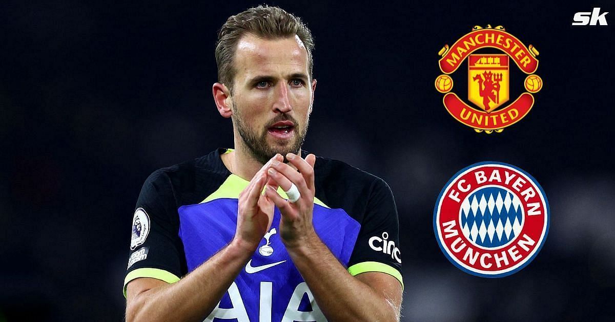 Harry Kane is being courted by both Manchester United and Bayern Munich