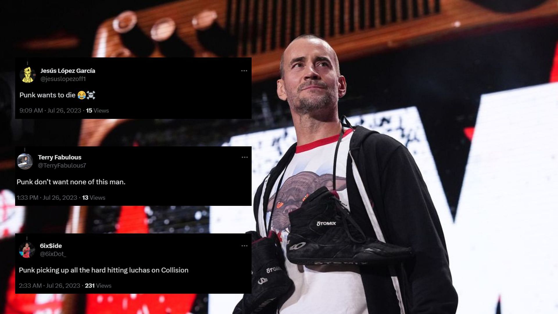 CM Punk is a former AEW World Champion 