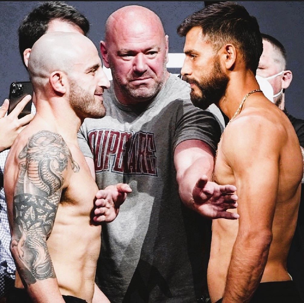 Volkanovski vs. Rodriguez [Image via @panteraufc on Instagram]