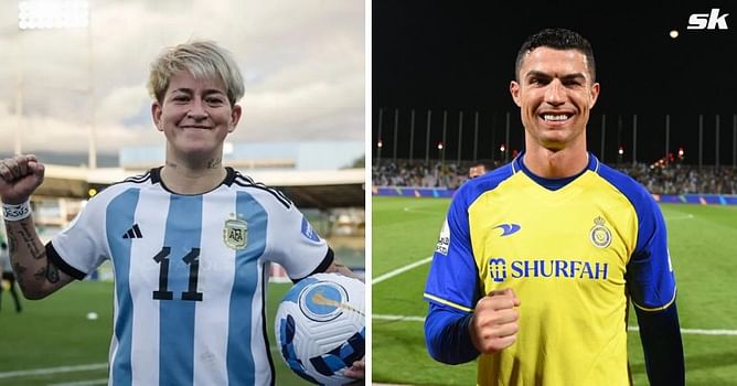 “He is, without a doubt, the best player in the world” – Argentina women’s team striker explains her Cristiano Ronaldo tattoo