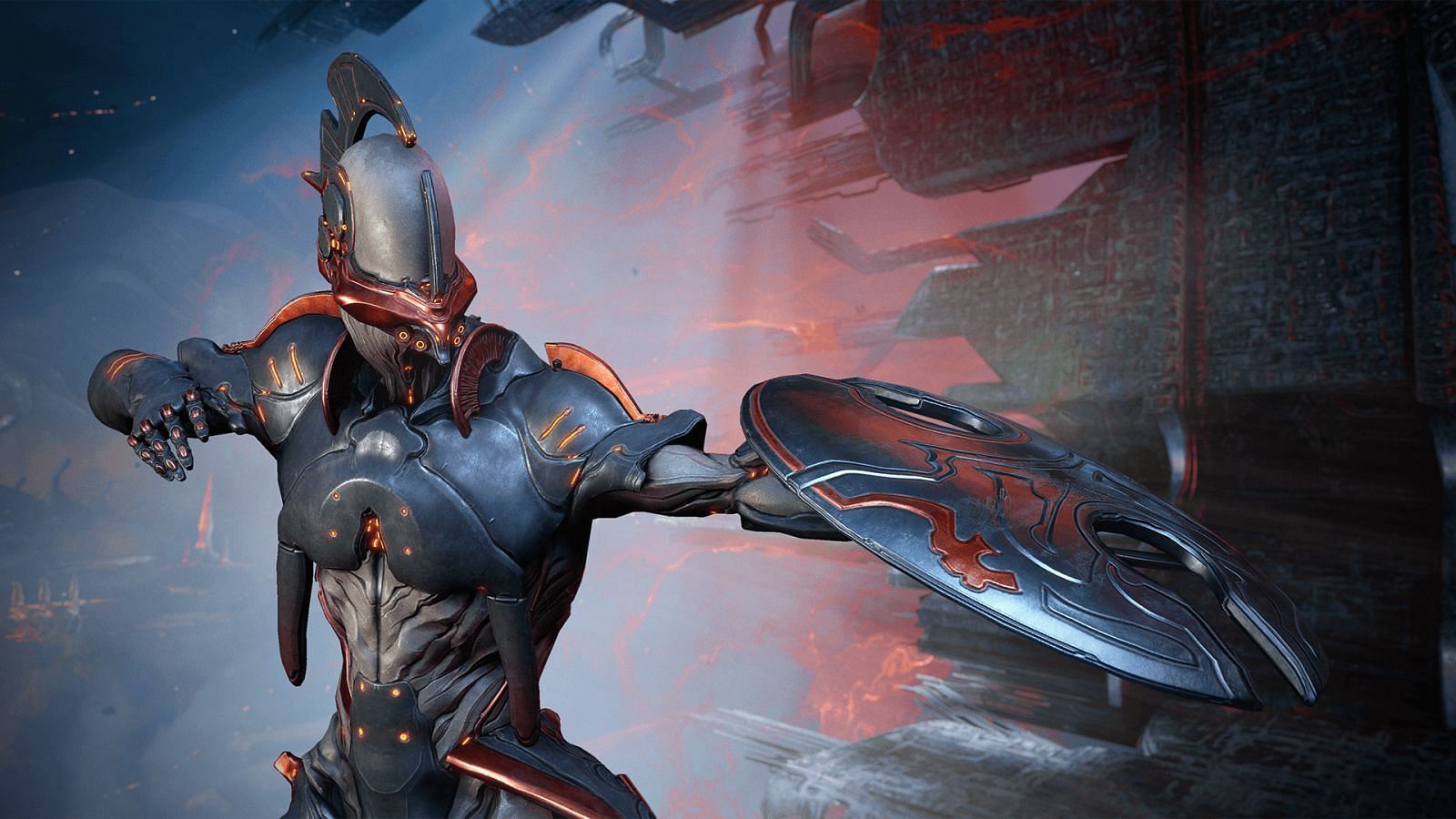 Tharros Strike is Styanax&#039;s second Warframe ability (Image via Digital Extremes)
