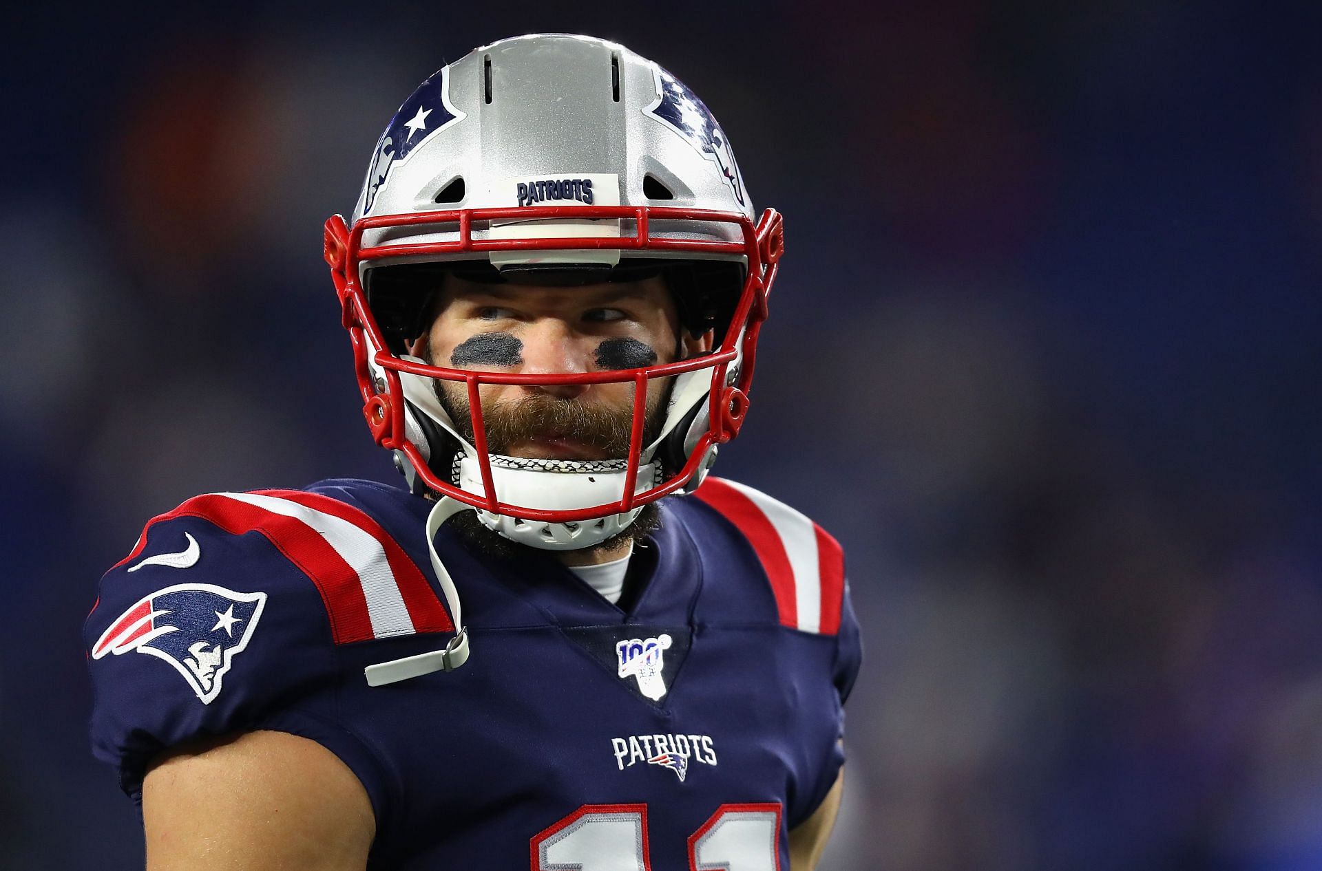 Julian Edelman: New York Giants v New England Patriots