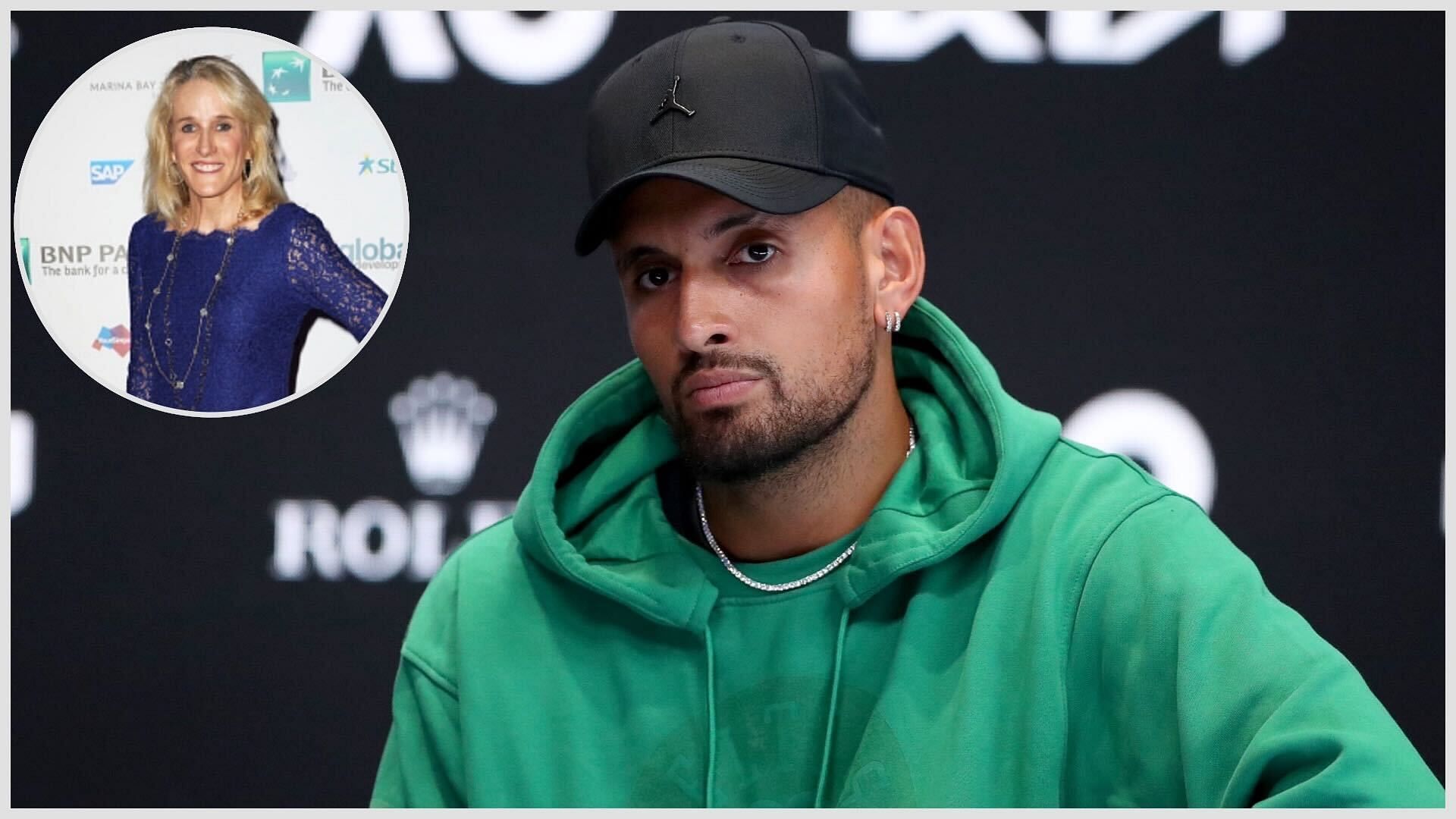 Tracy Austin has expressed her disappointment at Nick Kyrgios