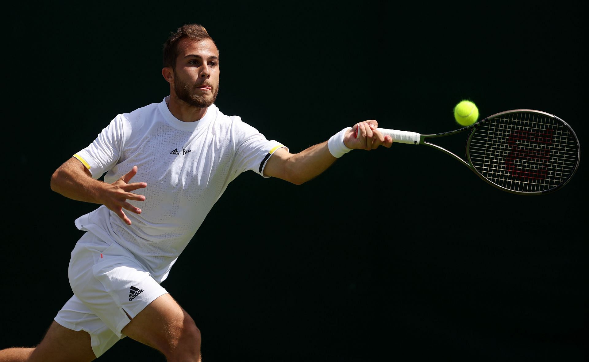 Hugo Gaston at Wimbledon 2022