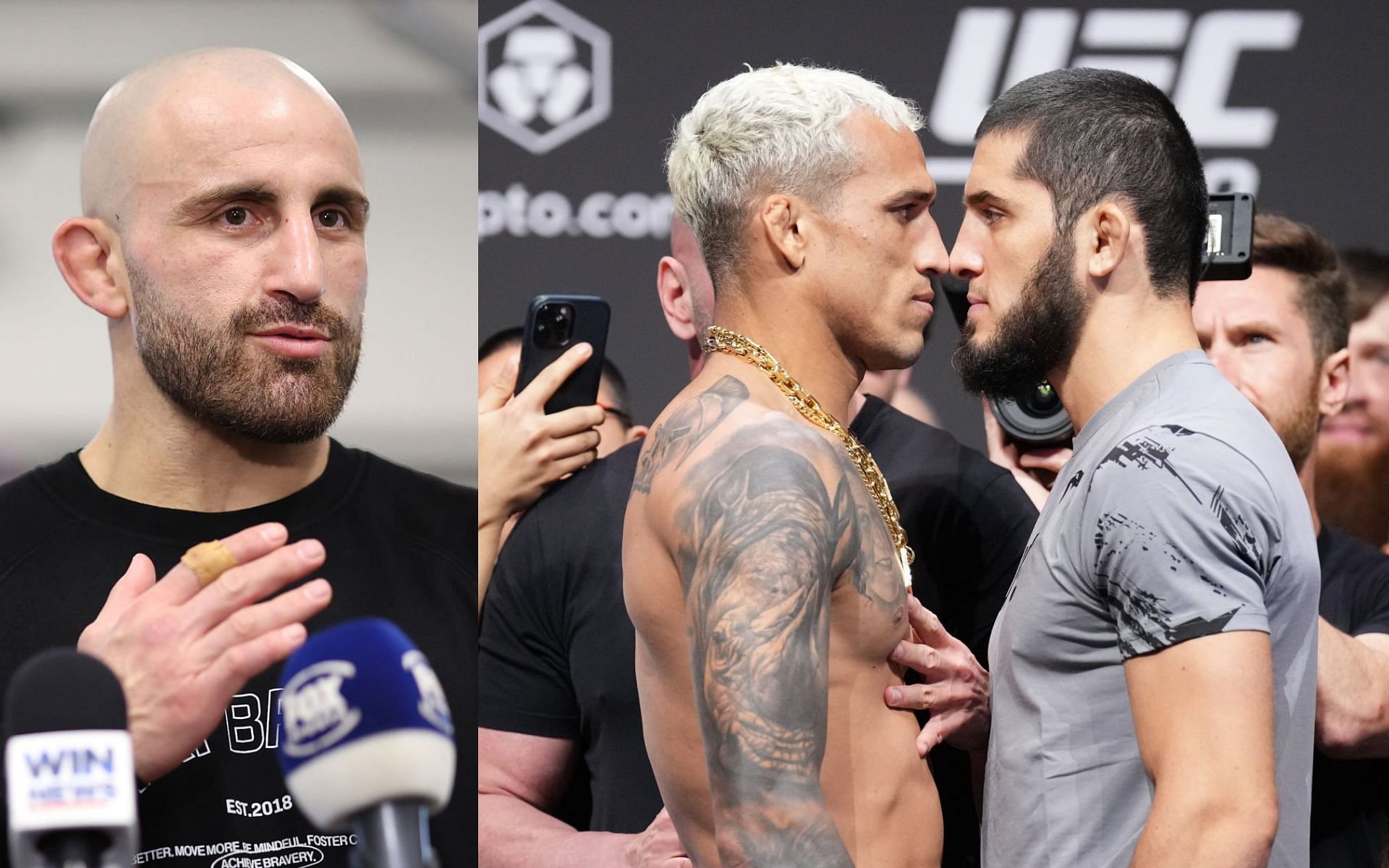 Alexander Volkanovski shares prediction for Islam Makhachev vs. Charles Oliveira 2