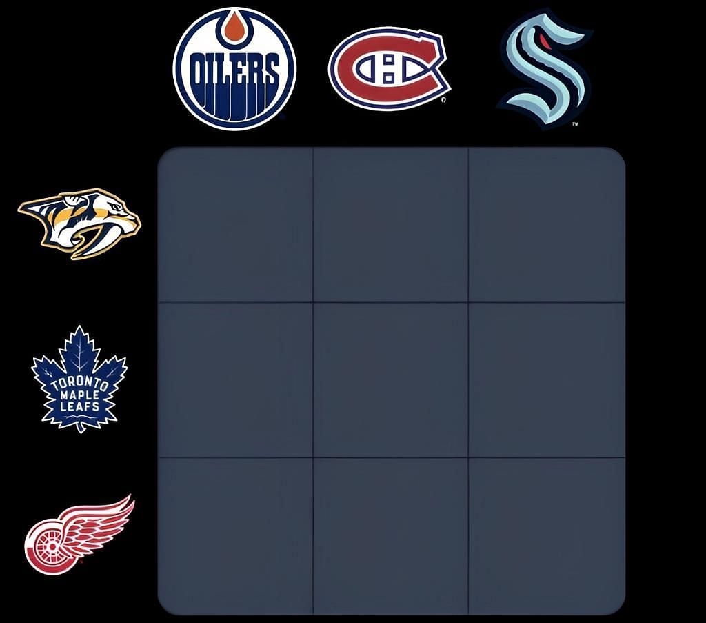 NHL Immaculate Grid July 04 answers: Solving today's grid