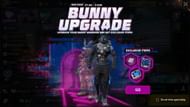 Bunny अपग्रेड इवेंट में दो अनोखे बंडल्स है (Image via Garena)