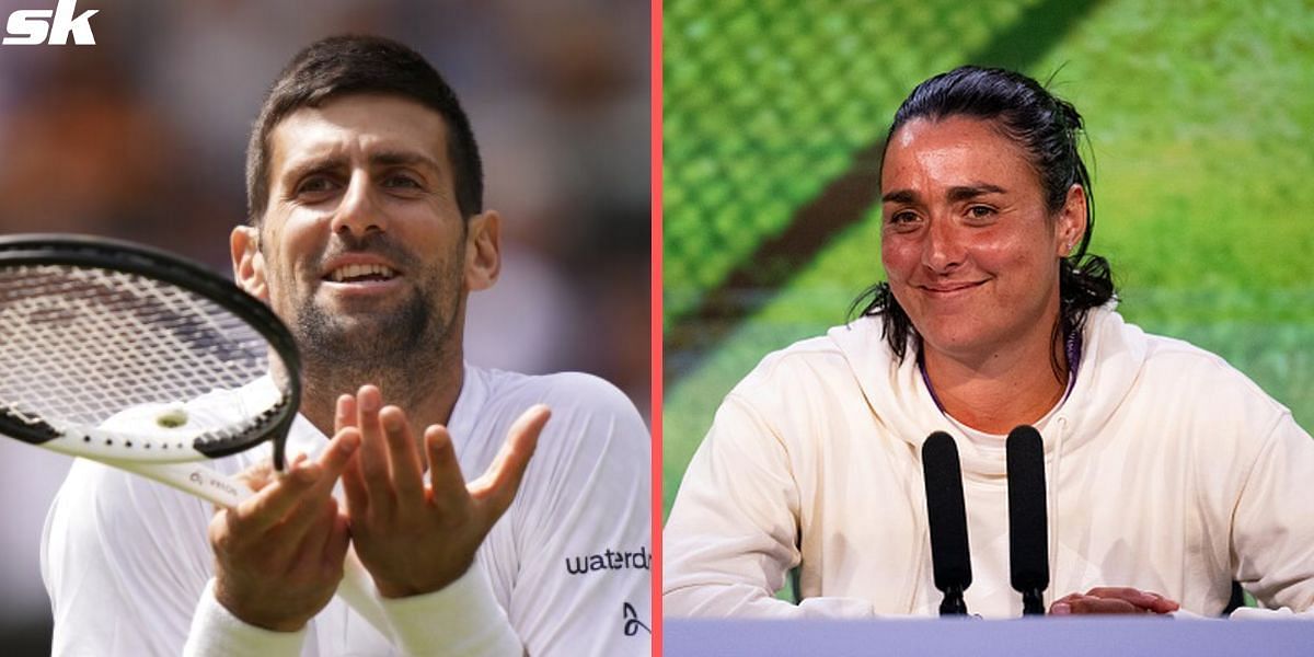 Ons Jabeur jokingly requested Novak Djokovic to stop copying her Wimbledon routine