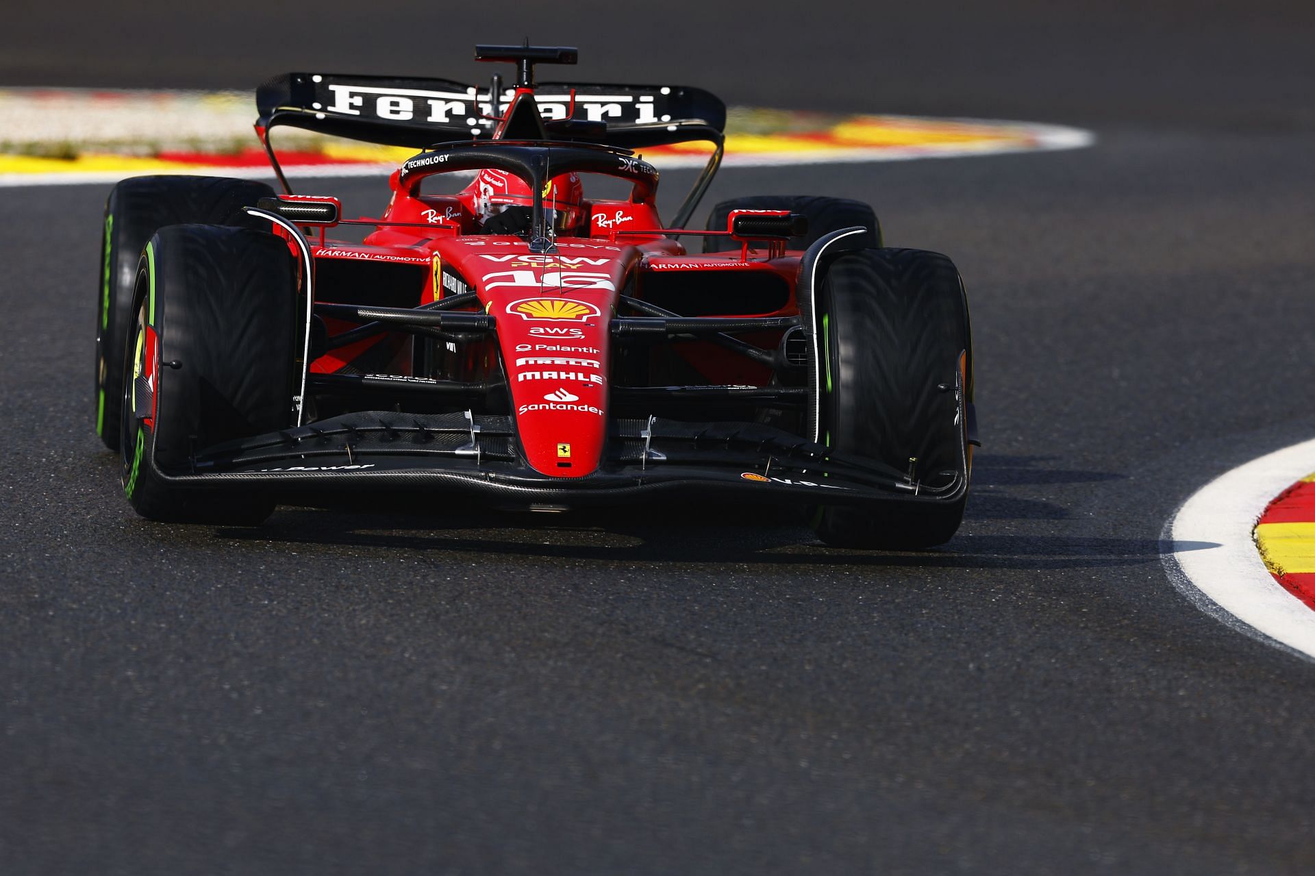 Charles Leclerc F1 Grand Prix of Belgium - Practice &amp; Qualifying
