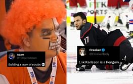 "Erik Karlsson is a Penguin": Tony DeAngelo to Canes rumors have fans drawing conclusions about Sharks defenseman
