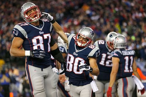 Julian Edelman & RobDenver Broncos v New England Patriots