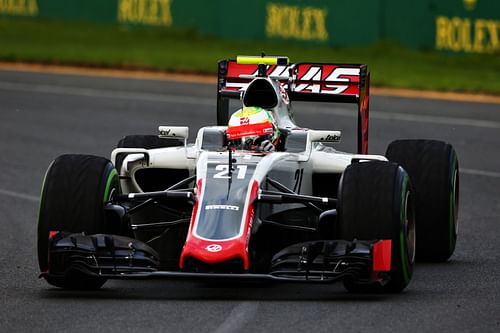 Esteban Gutierrez (21) on track during practice ahead of the 2016 F1 Australian Grand Prix. (Photo by Robert Cianflone/Getty Images)