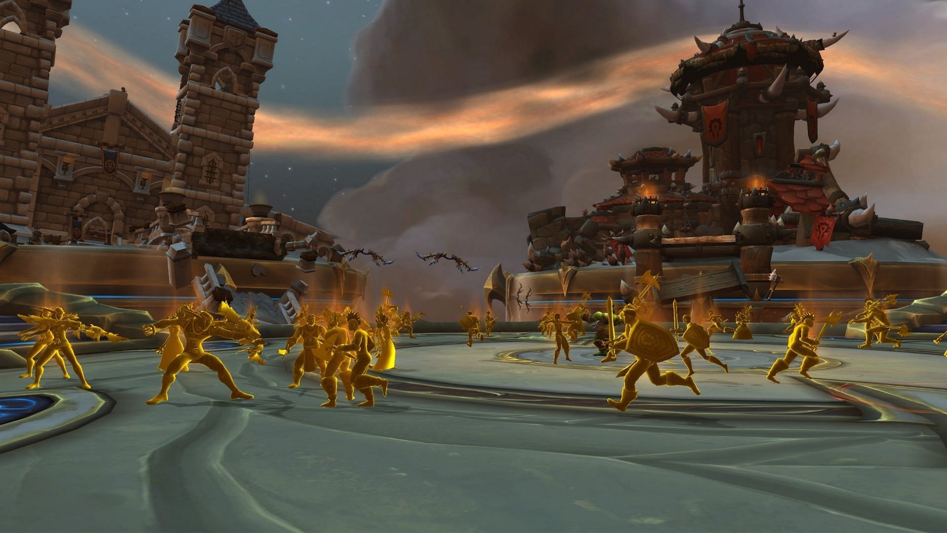 Time-Lost Battlefield is home to a pair of Divergent gear drops in World of Warcraft (Image via Blizzard Entertainment)
