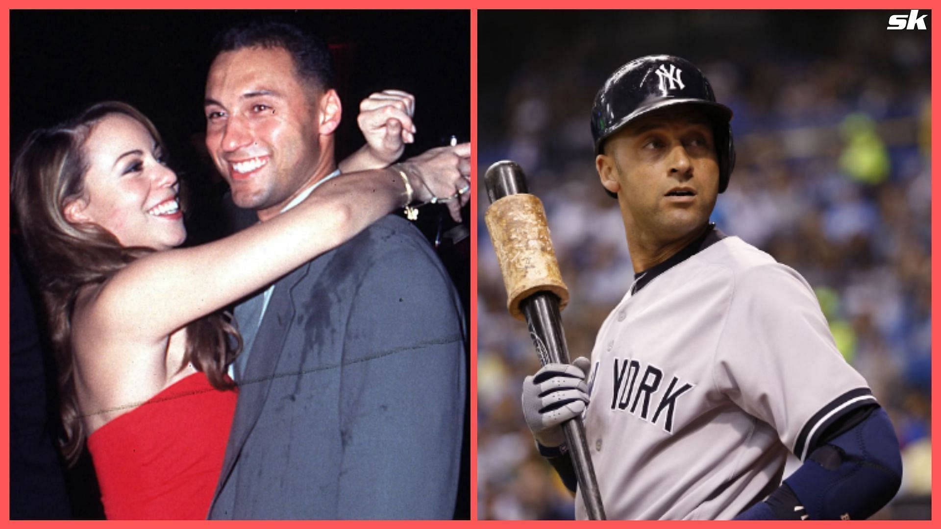 Derek Jeter, MLB star and Mariah Carey