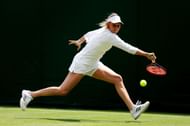 Donna Vekic at the 2023 Wimbledon.