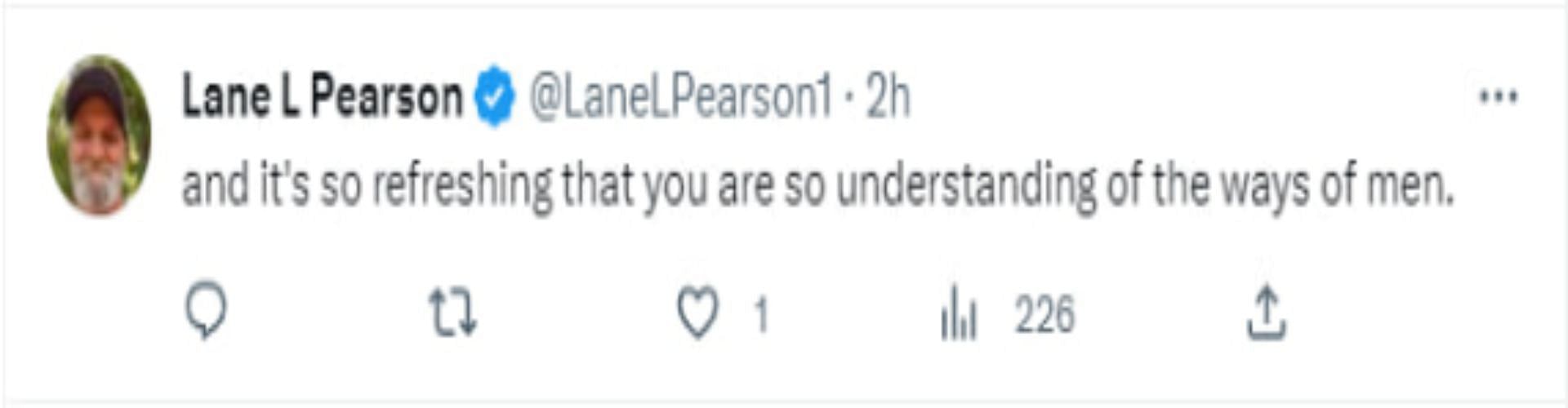 Twitter @LaneLPearson1