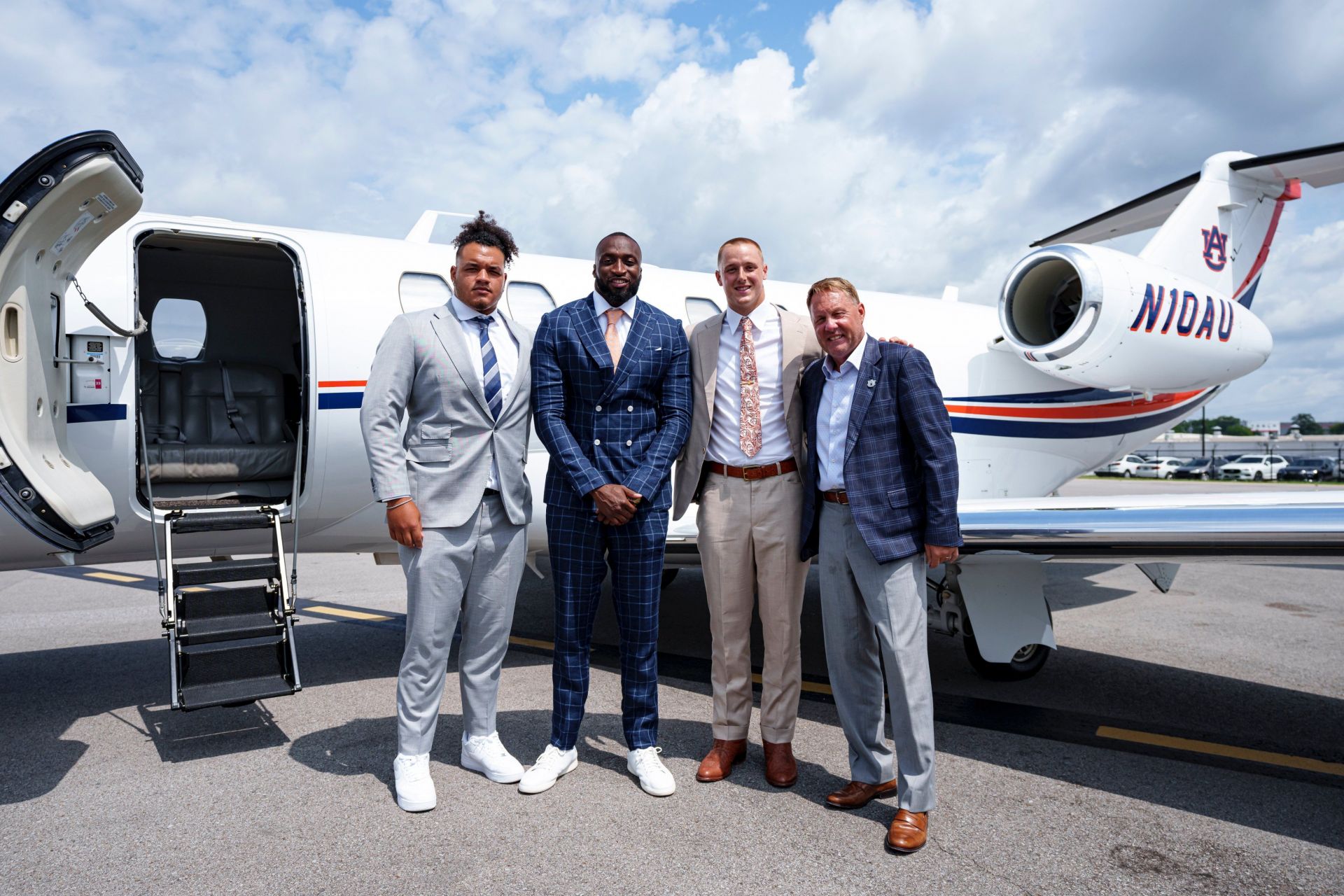 Auburn representatives for the SEC Media Days 