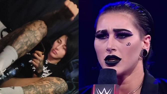 'Wow' - Rhea Ripley reacts to being secretly filmed by former WWE US Champion