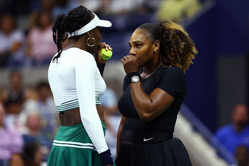 The Williams sisters at the 2022 US Open