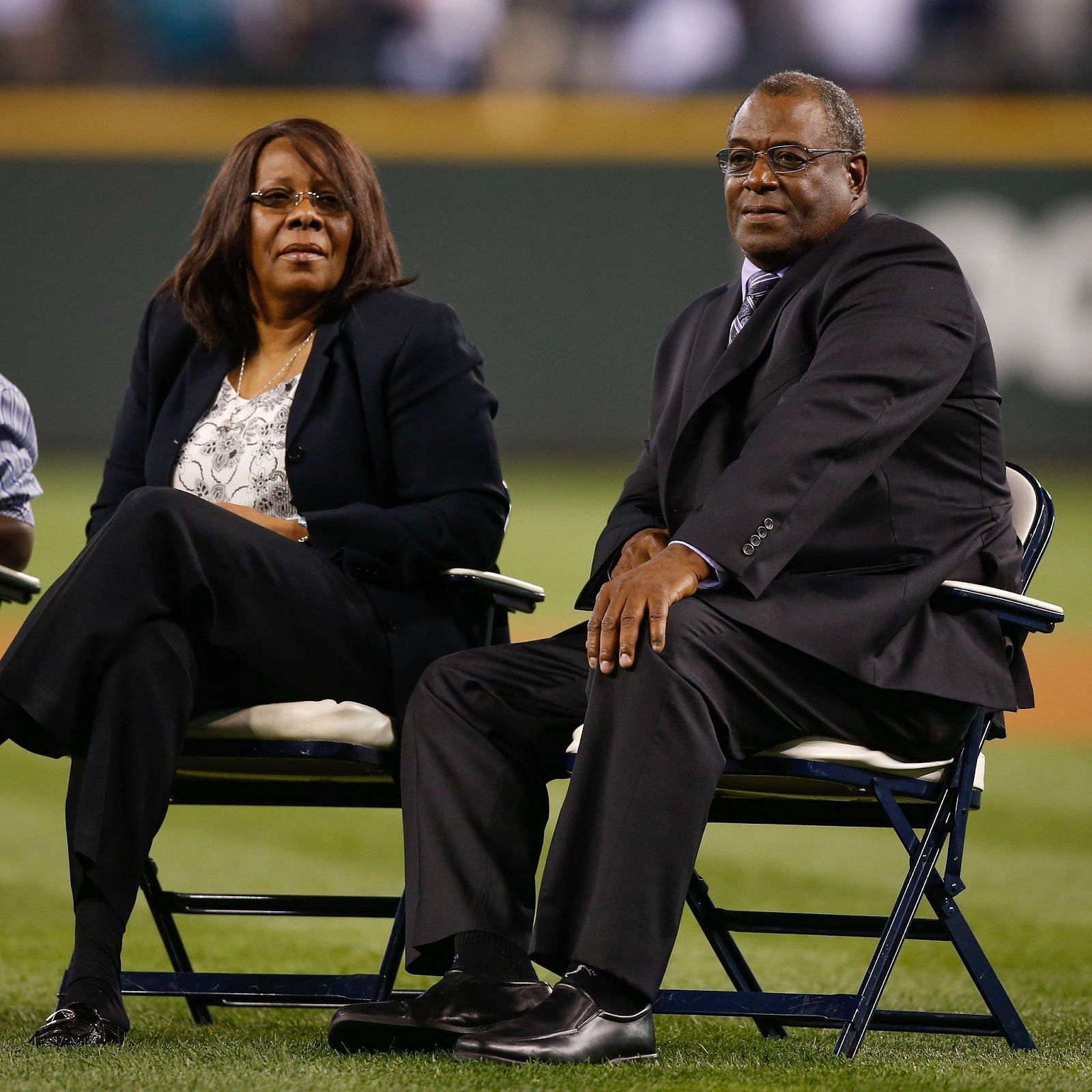 Ken&rsquo;s parents, Griffey Sr and late Alberta Griffey