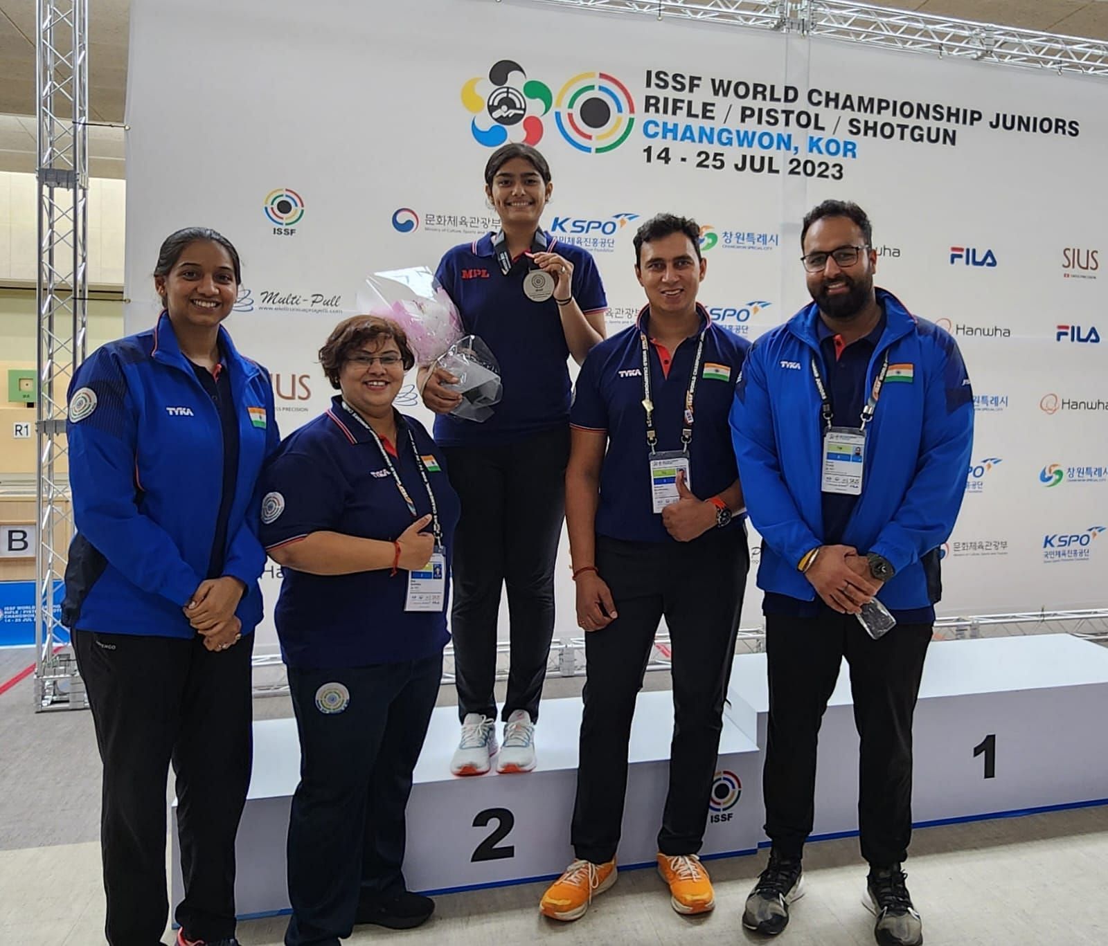 Kamaljeet and Tiyana win medals in ISSF shooting Junior World ...