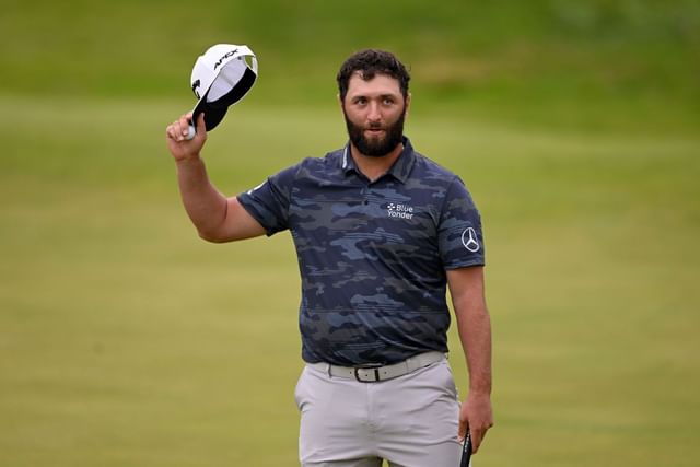 Jon Rahm creates history at Hoylake as he scores the first-ever sub-65 ...