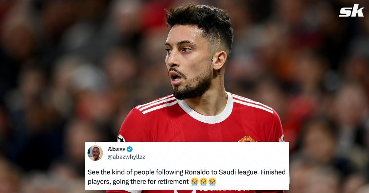 Fans have reacted to Alex Telles leaving Manchester United for Al-Nassr.