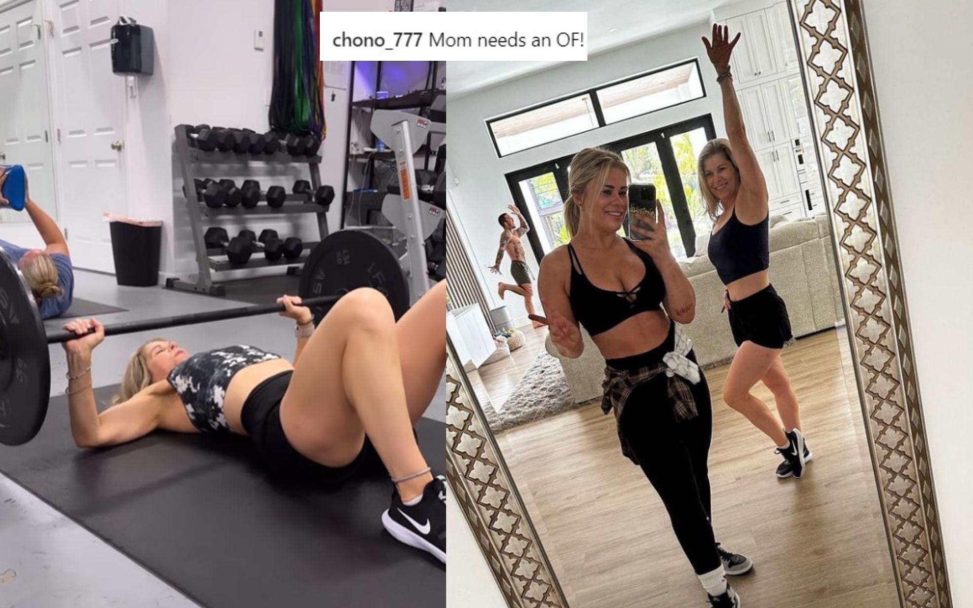 Paige VanZant and her mother [Images Courtesy: @paigevanzant on Instagram]