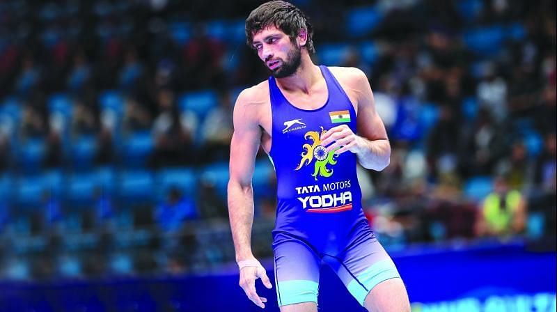 Ravi Dahiya is out of the 2023 Asian Games. [PC: Twitter]