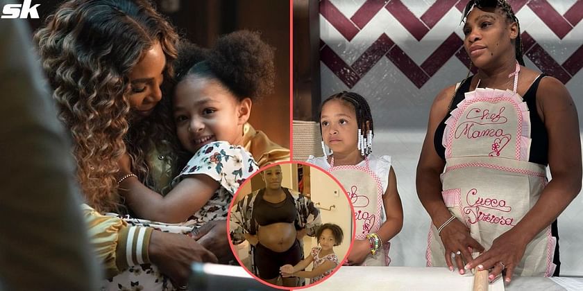 Serena Williams' daughter Olympia is twinning with mom at her 1st