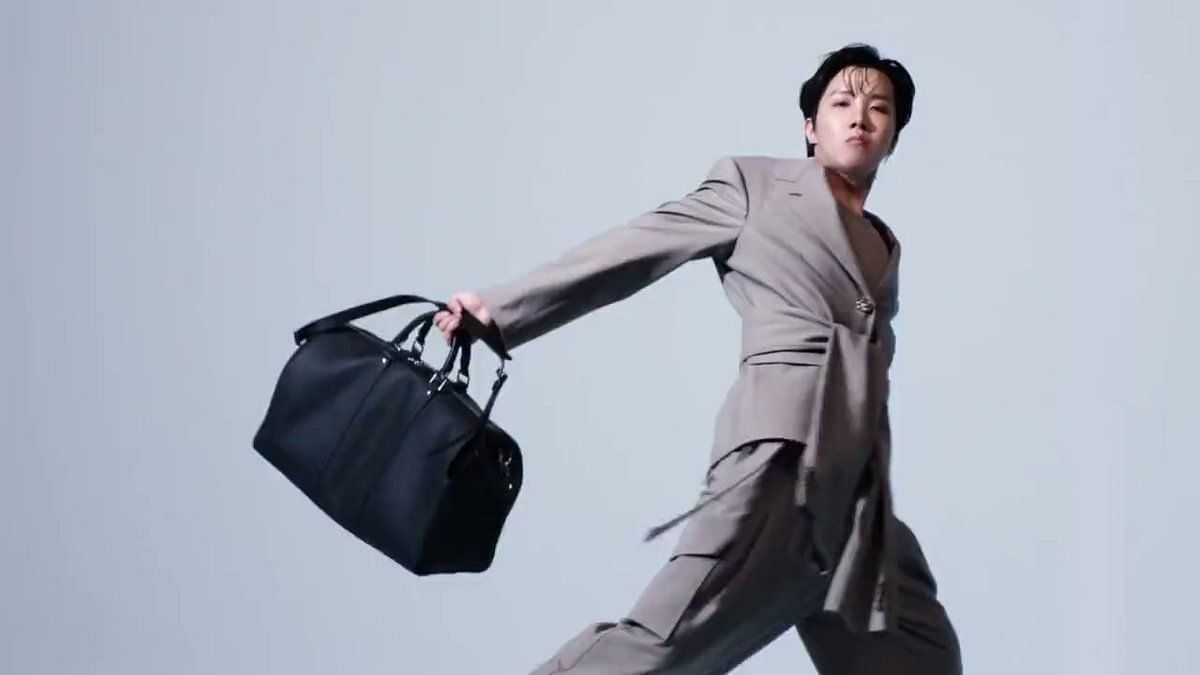 BTS' J-Hope flaunts his dancing skills in his first Louis Vuitton campaign