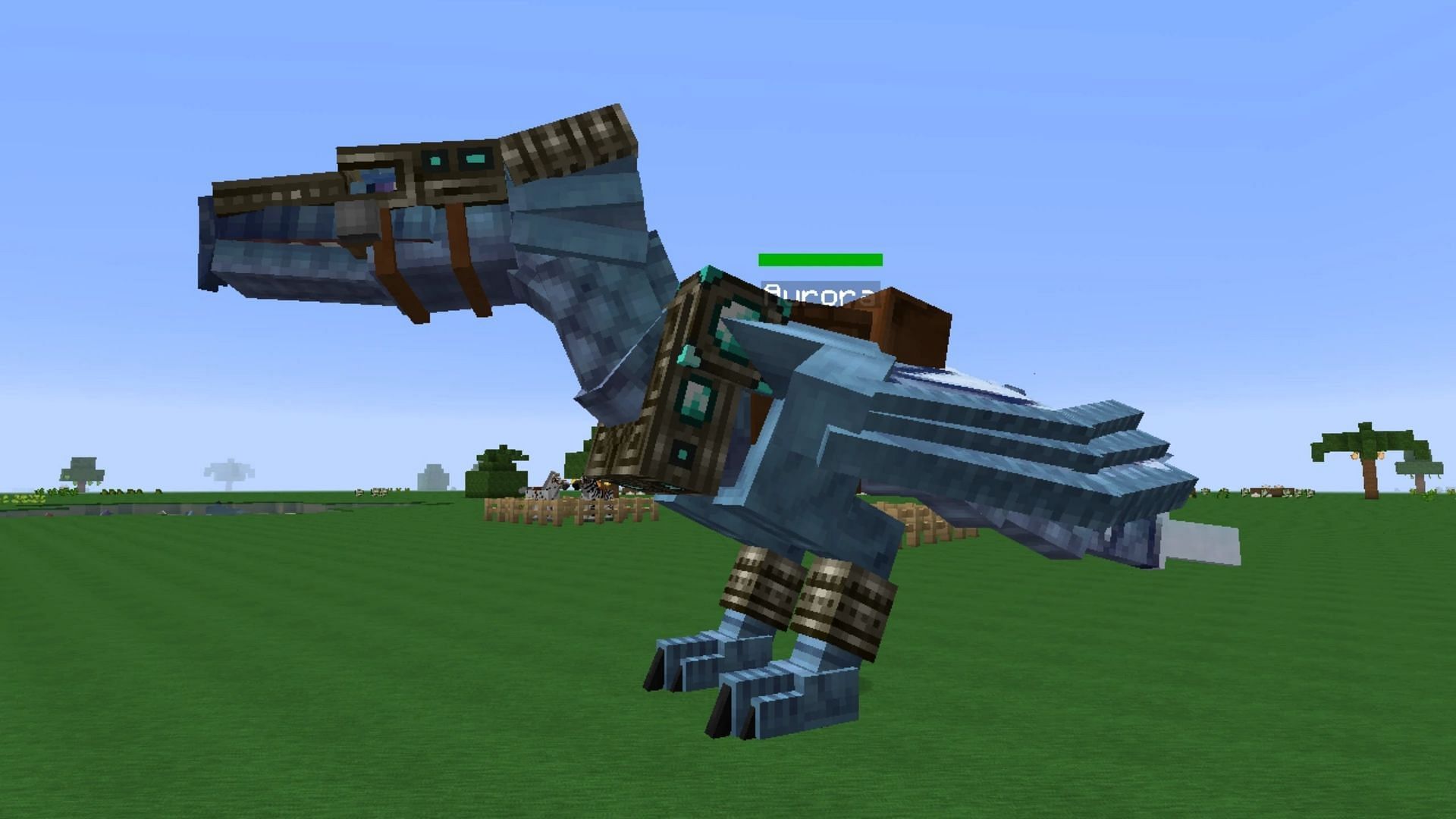 Apart from 40 other mobs, Mo&#039; Creatures Minecraft mod also adds Wyvern, which is a dragon-like creature (Image via Mojang Studios || Mo&#039; Creatures Wiki)