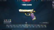 Prime Classic in Valorant (Image via Riot Games)