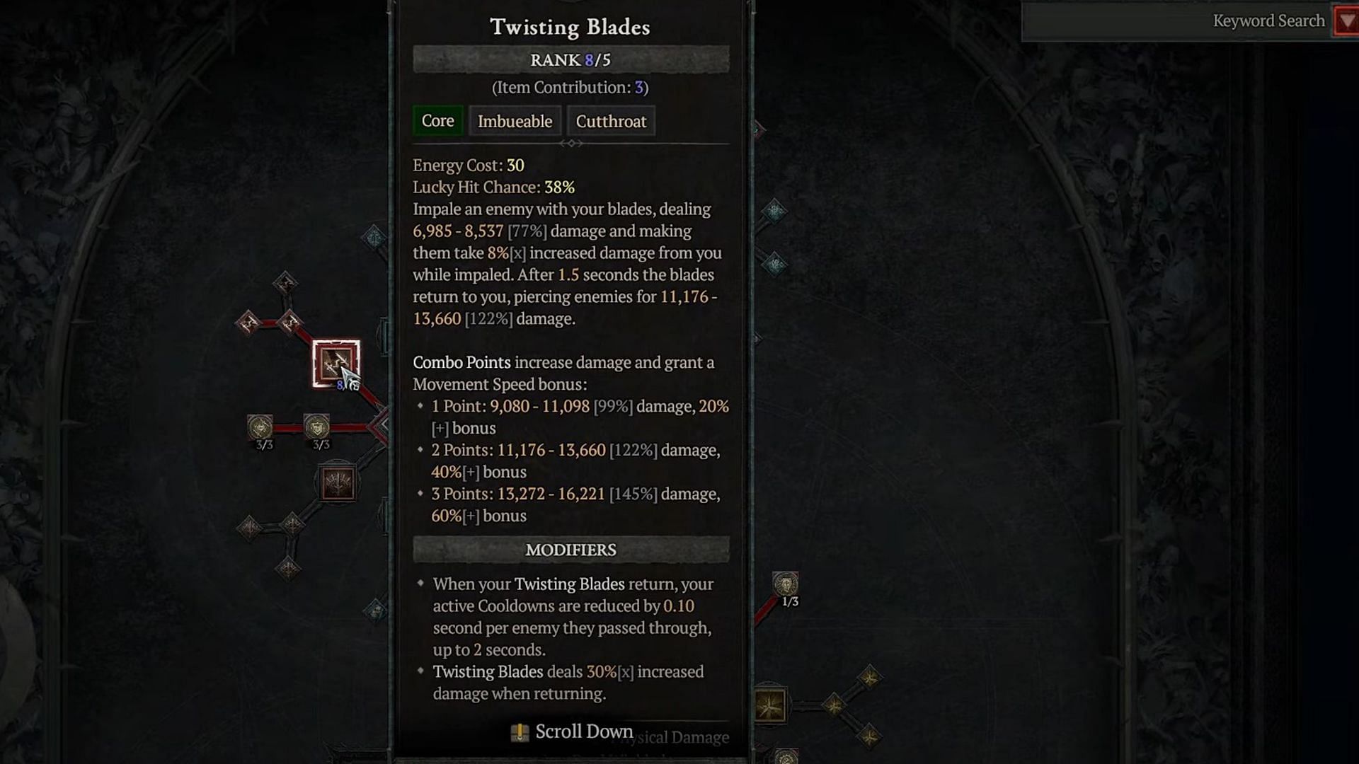 Skills you can use with Condemnation in Diablo 4 (Image via Blizzard Entertainment)