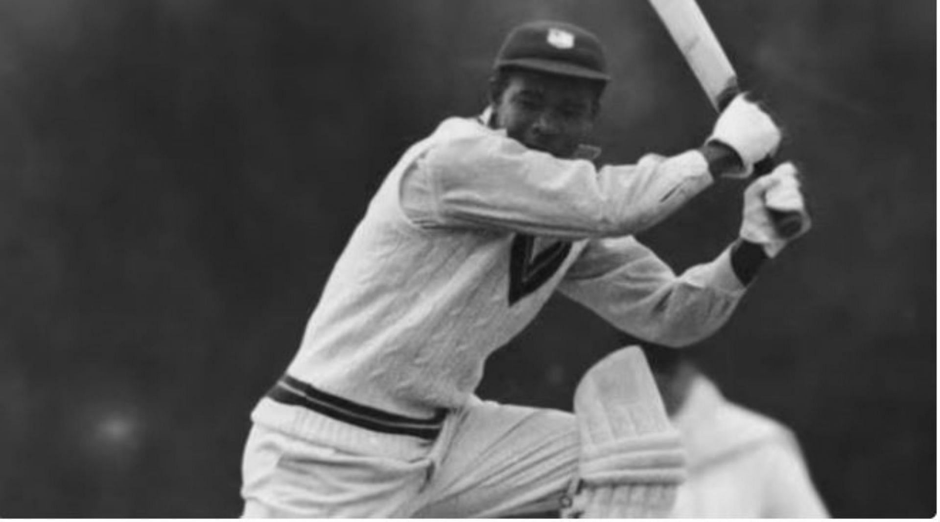 Everton Weekes stole the show in the 1948/49 Test series against India.