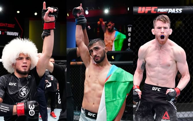 Saidyokub Kakhramonov answers if he would step in to face Cory Sandhagen in a 5-rounder