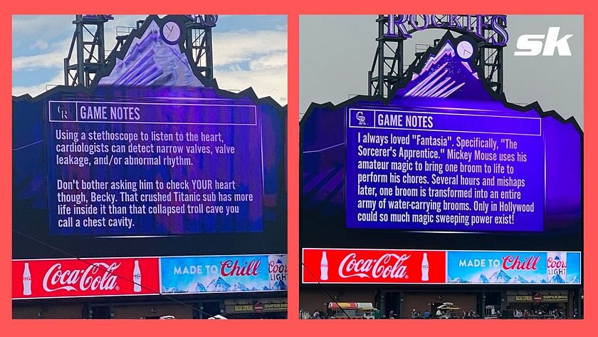 Scoreboard Messages